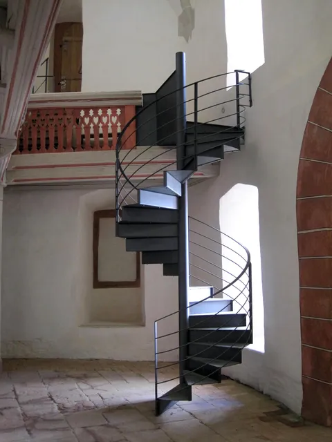 Spindeltreppe Kapelle Schloss Rochsburg